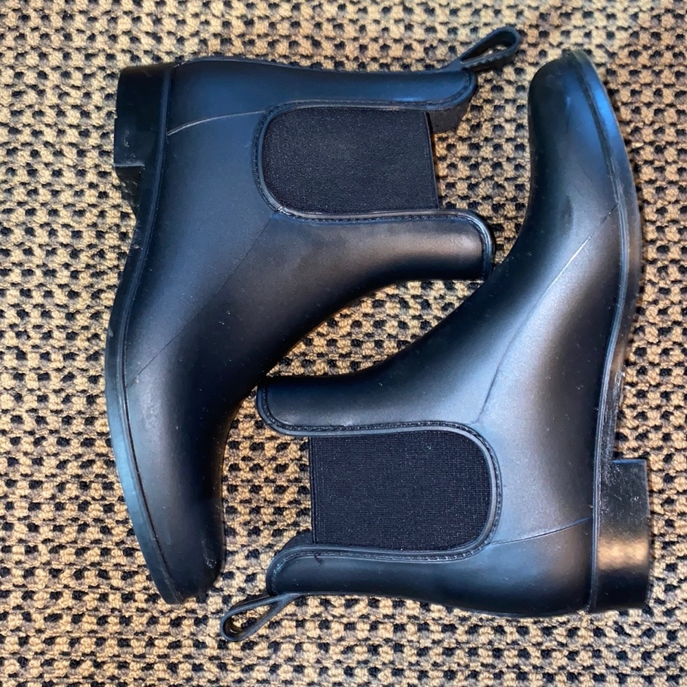 A New Day Black Rain Boots
